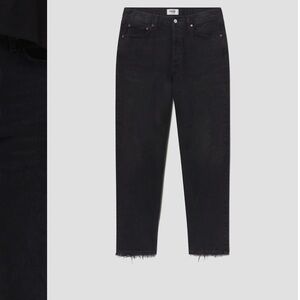 Agolde 90's Mid-Rise Loose Fit Jeans color black 

Worn once